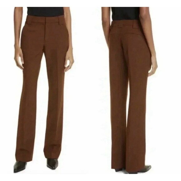A.L.C. Pants - A.L.C. Sophie Dress Pants Brown Bootcut NWT Women’s 10